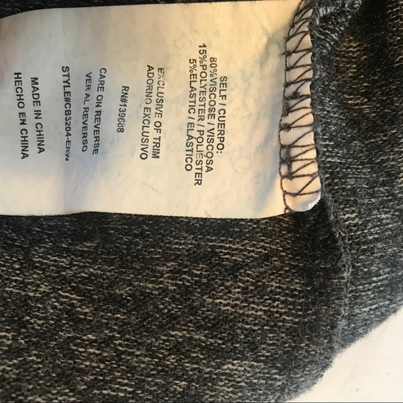 Coco + Jamieson Gray long sleeve ribbed top - Picture 5 of 6